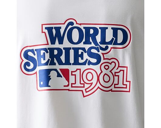 T-Shirt New Era - MLB World Series Tee - LA Dodgers - White
