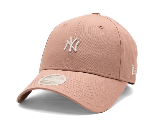 Damen Kappe New Era - MLB Mini Logo 9FORTY - NY Yankees - Desert Pink