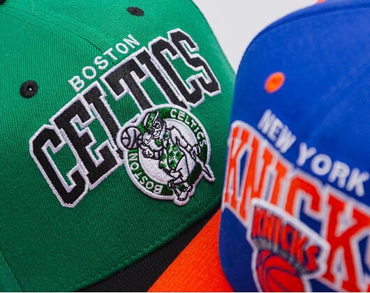 Kappe Mitchell & Ness - NBA Team Arch Snapback - Boston Celtics - Green / Black
