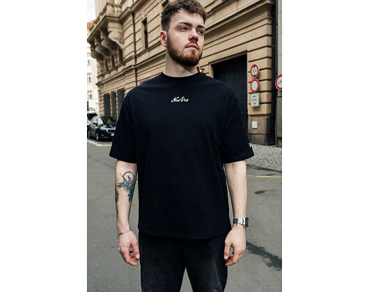 T-Shirt New Era - Script Oversized Tee - Black