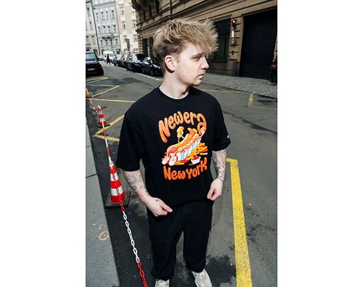 T-Shirt New Era - Food Graphic Tee - Black