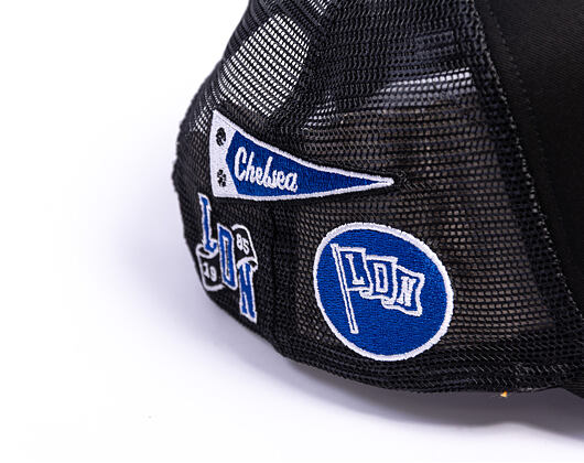 Kappe New Era -  Patch 9FORTY Trucker - Chelsea FC Lion Crest - Black