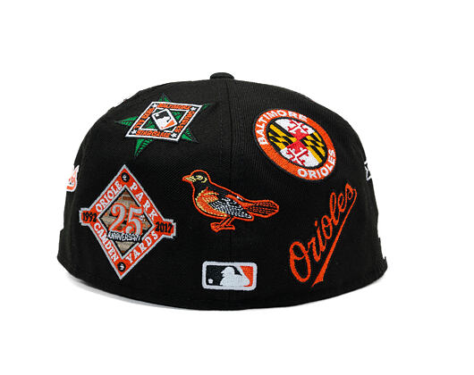 Kappe New Era - MLB All Over Logo 59FIFTY - Baltimore Orioles - Team Color