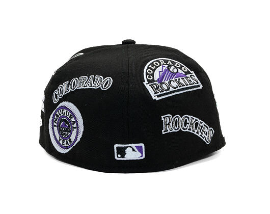 Kappe New Era - MLB All Over Logo 59FIFTY - Colorado Rockies - Team Color