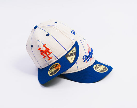 Kappe New Era - MLB Retro Linen Pinstripe 59FIFTY Retro Crown - NY Mets - Team Color