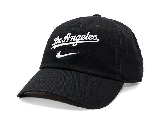Kappe Nike - Primetime Club Unctructured Oragnic Cotton Cap LA Dodgers - black