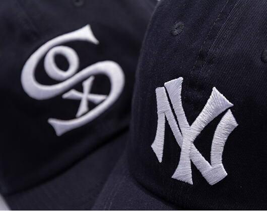 Kappe Nike - Primetime Club Unctructured Oragnic Cotton Cap NY Yankees - pitch blue