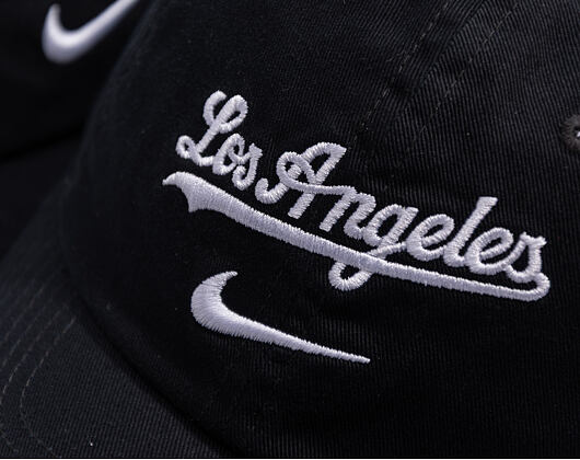 Kappe Nike - Primetime Club Unctructured Oragnic Cotton Cap LA Dodgers - black