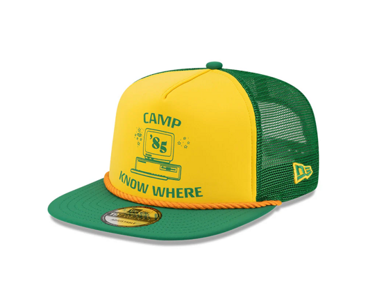 Kappe New Era - Camp Know Where 19TWENTY - Stranger Things - Green