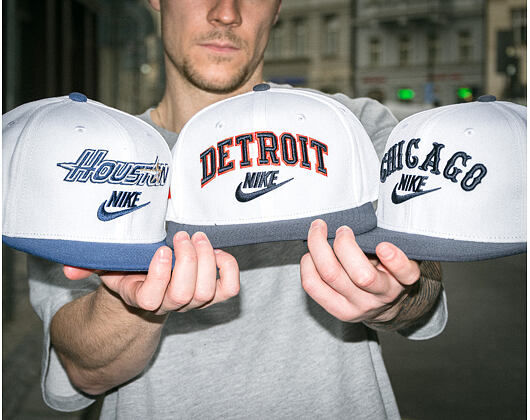 Kappe Nike - Cooperstown Dri-Fit Pro - Detroit Tigers - White 10A/Pitch Blue 4FA