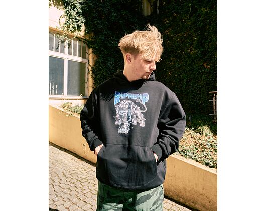 Pullover Cyborg Hoodie (Black Wash)