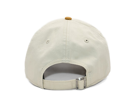 Kappe New Era - MLB Mini Logo Washed Contrast 9TWENTY - NY Mets - Cream / Dusted Ochre