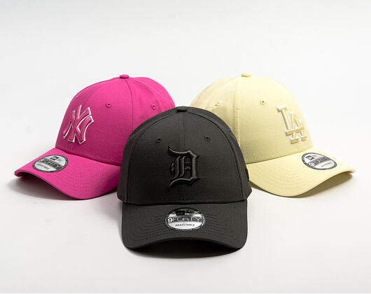 Kappe New Era - MLB Team Outline 9FORTY - Detroit Tigers - Steel / Black