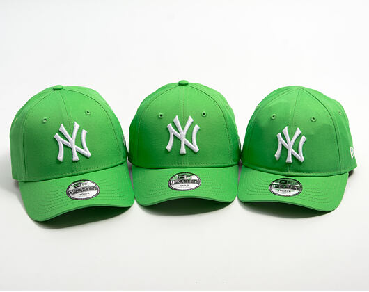 Kinder Kappe New Era - MLB Essential 9FORTY - NY Yankees - Green / White
