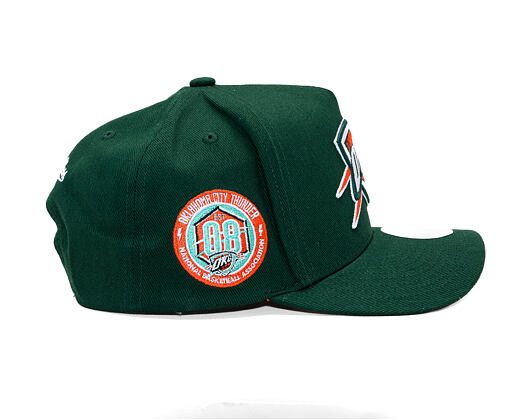 Kappe Mitchell & Ness - NBA - Emerald Slam - Oklahoma City Thunder - Green/Orange