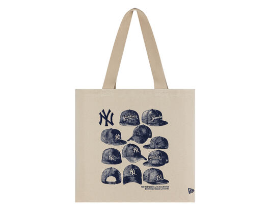 Tasche New Era - MLB Graphic Heavy Tote Bag - NY Yankees - Ivory