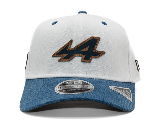 Kappe New Era - F1 Austin 9SEVENTY Stretch-Snap - Alpine Racing - Ivory