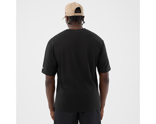 T-Shirt New Era - Branded Oversized Graphic Tee - Black