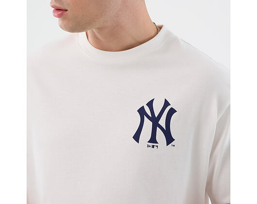 T-Shirt New Era - MLB Cap Graphic Oversized Tee - NY Yankees - White