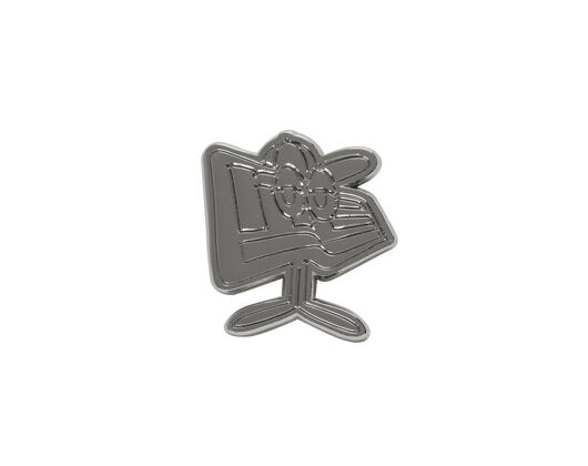 Brosche New Era - Branded Cap Pin Flag - Silver