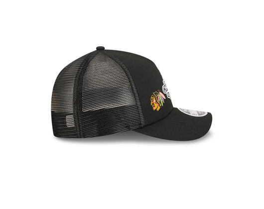 Kappe New Era - NHL AF 26 Champion VC 9FORTY M-CROWN - Chicago Blackhawks - Black