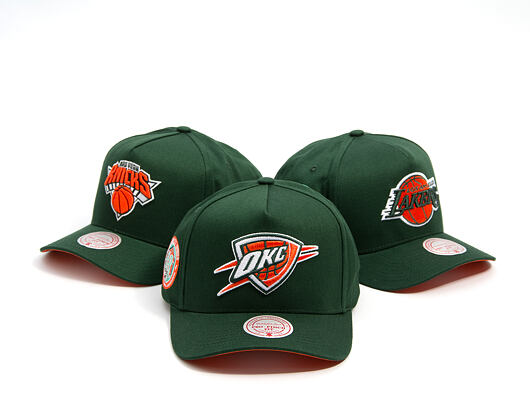 Kappe Mitchell & Ness - NBA - Emerald Slam - Oklahoma City Thunder - Green/Orange