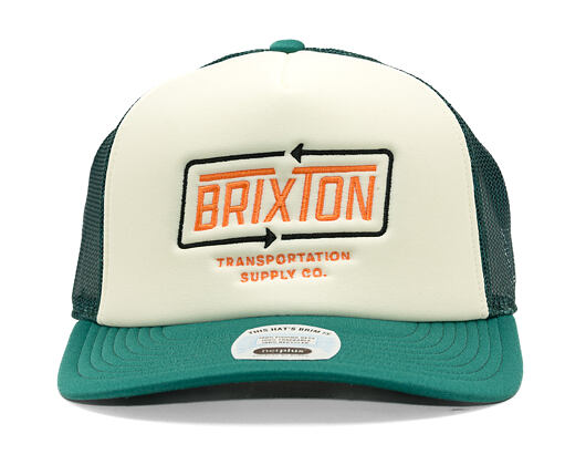 Kappe Brixton - Caldwell Np Hp Trucker Hat - Primal Green/Whitecap/Primal G