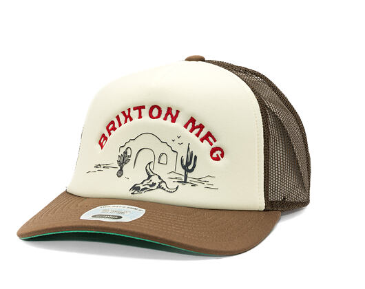 Kappe Brixton - Desert Leisure C Np Mp Trucker - Pinecone Brown/Whitecap