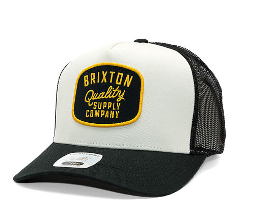 Kappe Brixton - Hubal C Np Mp Trucker Hat - Black/Off White/Black