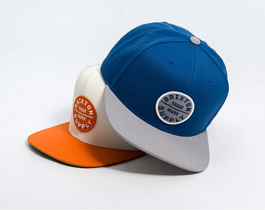 Kappe Brixton - Oath Iii Snapback - Blue/Light Grey