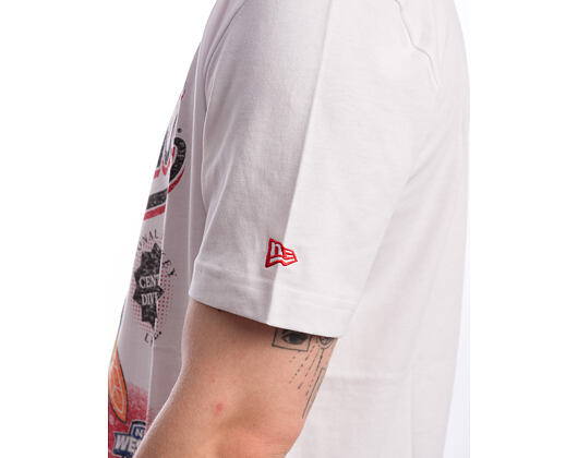 T-Shirt New Era - NHL US Edit - Chicago Blackhawks - White