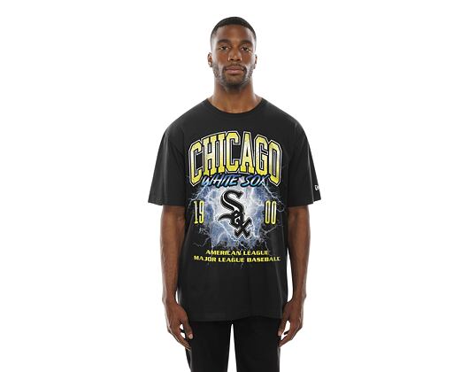 T-Shirt New Era - MLB Lifestyle Graphic Tee - Chicago White Sox - Black