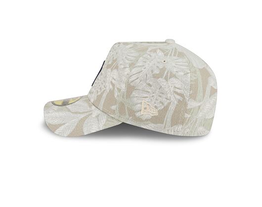 Kappe New Era - MLB Three Looms "Leafy Palm" 59FORTY A-Frame - NY Yankees - Stone