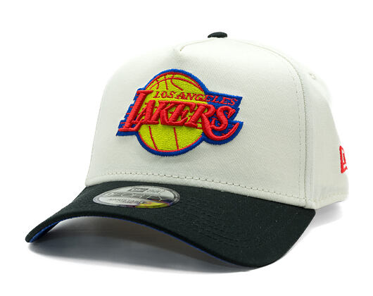 Kappe New Era - NBA Thermal Vision 9FORTY A-Frame - LA Lakers - Chrome White