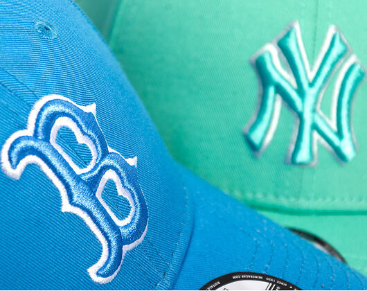 Kappe New Era - MLB League Essential 9FORTY - Boston Red Sox - Blue / White