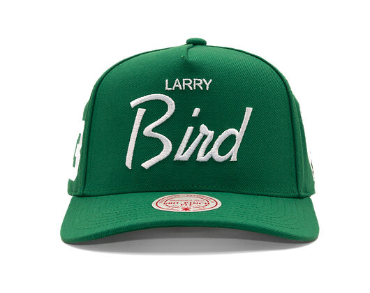 Kappe Mitchell & Ness - Player Script Hwc - NBA - Boston Celtics - Larry Bird - Green