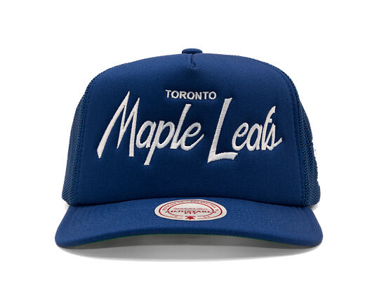 Kappe Mitchell & Ness - Head Coach Trucker - NHL - Toronto Maple Leafs - Navy