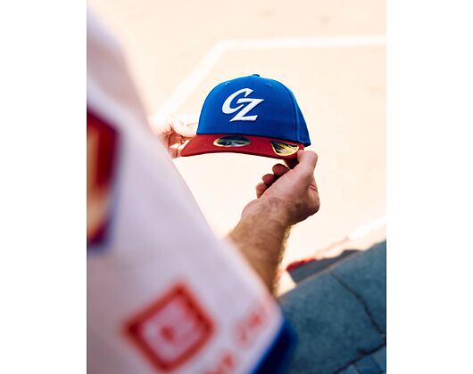 Kappe New Era - Team Core Low Profile 59FIFTY - Baseball Czechia - Blue