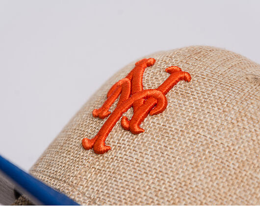 Kappe New Era - MLB "Summer Twine" 59FIFTY - NY Mets - Team Color / Open Market Tan