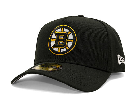Kappe New Era - NHL "Anniversary Patch" 59FORTY A-Frame - Boston Bruins - Team Color