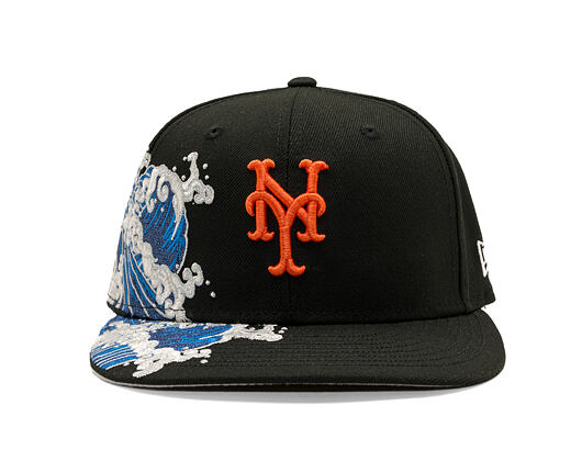 Kappe New Era - MLB "Tidal Wave" 59FIFTY - NY Mets - Black