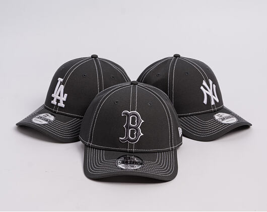 Kappe New Era - MLB "Clouds Contrast" 9FORTY - Boston Red Sox - Steel