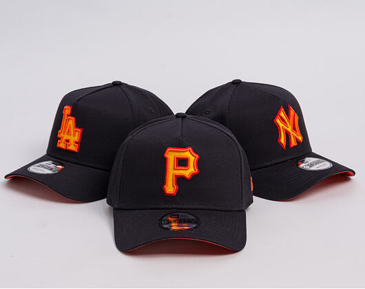 Kappe New Era - MLB "Midnight Campfire" 9FORTY A-Frame - Pittsburgh Pirates - Navy