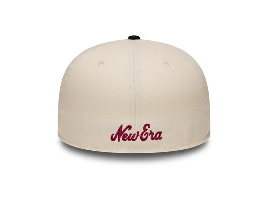Kappe New Era - Branded Patch Cord 59FIFTY - Cream / Navy