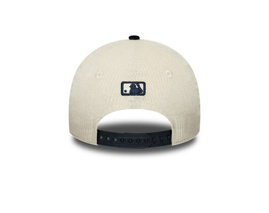 Kinder Kappe New Era - MLB Cord 9FORTY M-CROWN - NY Yankees - Cream / Navy