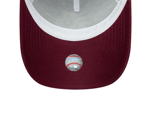 Kappe New Era - MLB Essential 9FORTY A-Frame Trucker - Oakland Athletics - Burgundy