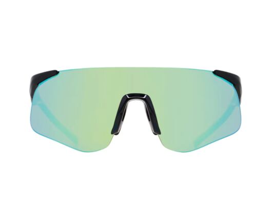 Sonnenbrille - Red Bull SPECT - MARK - Black/Smoke - Green Mirror
