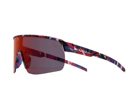 Sonnenbrille Red Bull SPECT - DAKOTA - Matt Blue/Burgundy - Red-Purple Mirror