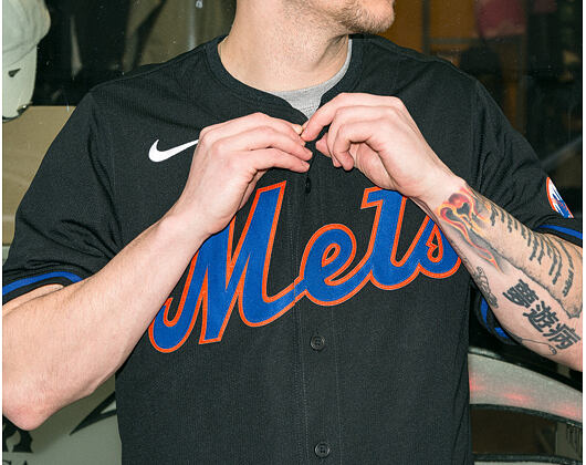 Trikot Nike - MLB Limited Alternate Jersey - New York Mets - Black 00A
