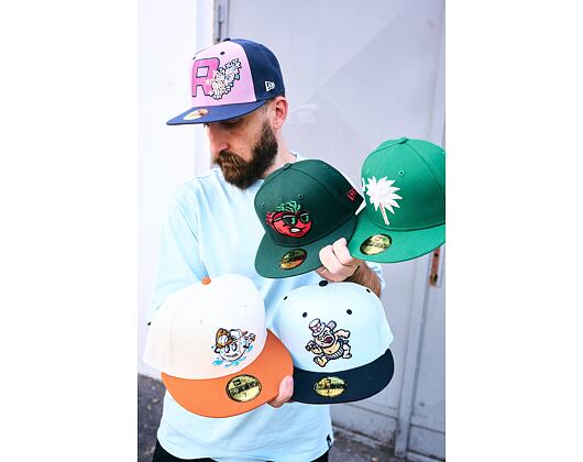 Kappe New Era - MiLB Theme Nights 59FIFTY - Myrtle Beach Pelicans - Team Color